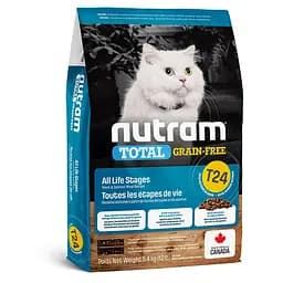Корм холістик Nutram Total GF Salmon & Trout Cat 5.4 кг з лососем та фореллю для кішок всіх порід