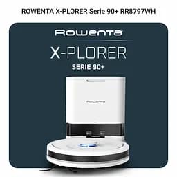 Робот-пилосос Rowenta X-PLORER Serie 90+ автон. робота до 270 хв білий - мініатюра 6