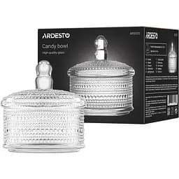 Цукерниця Ardesto Verbena прозора 12.5 см (AR5020) - мініатюра 4