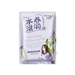 Тканинна маска Bioaqua з екстрактом соєвих бобів Natural Extract Natto Moisturizing Mask 30 г