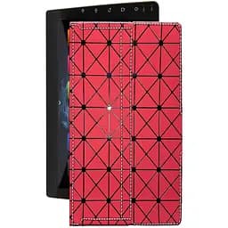 Чохол StatusCASE з екошкіри для планшету EasyGo A509 DSP Червоний ромб