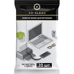 Вологі серветки для оргтехніки XO-Clean XoKo 20 шт. (32 шт. в упаковці) (ZMN-XO-Clean-20-32)