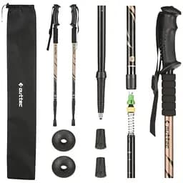 Треккинговые палки Outtec алюминиевые 3-х секционные 65-135 см Anti-shock