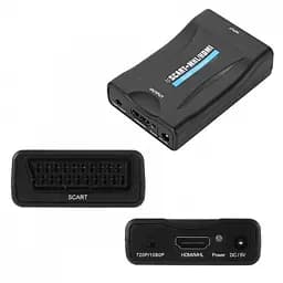 Конвертер адаптер переходник из SCART в HDMI
