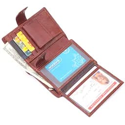 Чоловічий шкіряний портмоне Vintage 10х13,5х2 см acs0024561 - мініатюра 5