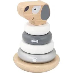 Деревянная пирамидка Viga Toys Собачка-неваляшка (51613)