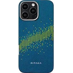 Чохол Pitaka MagEZ Tactile Woven StarPeak Lumintex Apple iPhone 16 Pro Max Milky Way Galaxy (KI1604PMYG) [128403]