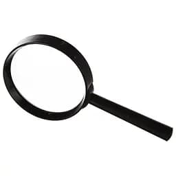 Лупа PL 414 для увеличения в 5 раз черный 9 см