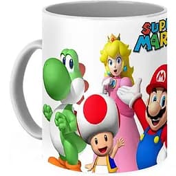 Кружка GeekLand Super Mario Bros Супербратья Марио Луиджи, Йоши, Печь Games SM 02.07 330 мл белая