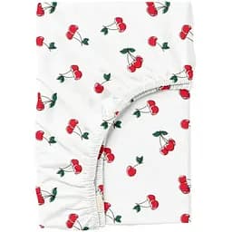 Простирадло Cosas на резинці 120х200 cherry, червоний (CherryBerry_120x200x20)