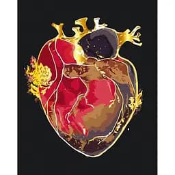 Картина за номерами на підрамнику Brushme З любовʼю до себе Юлія Ангелюк