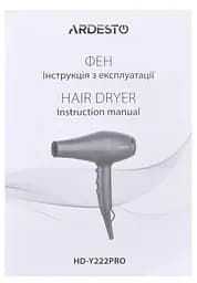 Фен HD-Y222PRO, Black, 2200W ARDESTO teh0023502 - мініатюра 8