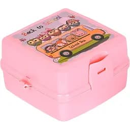 Ланч-бокс Irak Plastik рожевий (00-00020026)