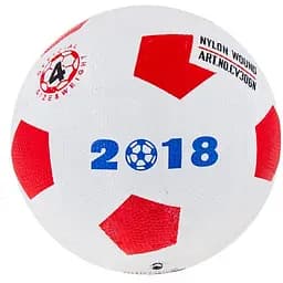 Мяч футбольный резиновый Newt Rnx Gym размер №4 белый (NE-F-RR)