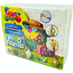 Набор легкого прыгающего пластилина Moon Light Clay Pino Friend Коко 70056 с пенопластовой фигуркой