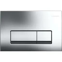 Клавіша змиву Geberit Delta50 хром глянсовий 115.119.21.1 (115.105.21.1), Хром