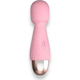 Вибромассажер Power Escorts Mini Wand De Luxe 11.6 см (розовый)