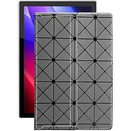 Чехол StatusCASE из экокожи для планшета iHunt PC 10 Pro Серый ромб