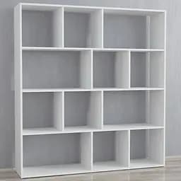 Стелаж-перегородка для кімнати Moreli Id 0083 1316x1430x290 мм Біла (id27-0000-83-white)