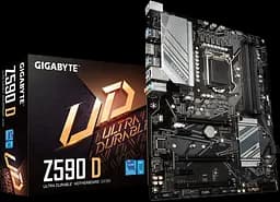 Материнська плата Gigabyte Z590 D LGA 1200 (Z590 D) Б/В