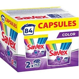 Набір капсул для прання Savex Color 2x42 шт.