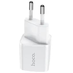 Зарядний пристрій Hoco N10 Type-C PD 20W білий - мініатюра 4