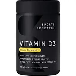 Вітаміни Sport Research Vitamin D3 2000 мг 360 капсул