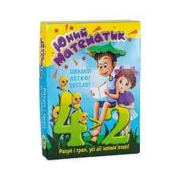 Навчальні картки Юний математик 30760 (укр.)