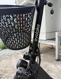 Електросамокат EVOBIKE Zen U12 MAX чорний | 800W 23 Ah |  електросамокат з трьома фарами, корзинкою та кофрою ( модель 2025 року) - мініатюра 6