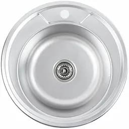 Кухонная мойка Platinum 490 декор (SP000000256)