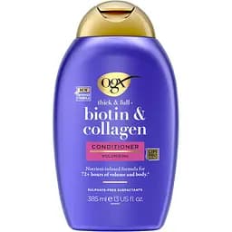 Кондиционер для волос OGX Biotin & Collagen для лишенных объема и тонких волос, с коллагеном 385 мл