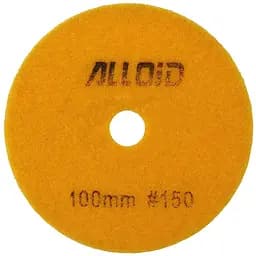Круг алмазний Alloid Building Tools Combs шліфувальний на липучці 100 мм зерно 150 (DD-63379)