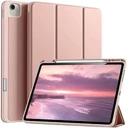 Чехол-книжка DK для Apple iPad Air 13" M2 2024 экокожа/силикон Smart Case cлот cтилус (017899) pink sand