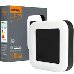 Світильник Videx LED ART IP65 15W 5000K квадратний Black (VL-BHFS-155B)