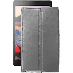 Чохол StatusCASE з екошкіри для планшету Lenovo Tab 3 Plus TB-8703X Сірий