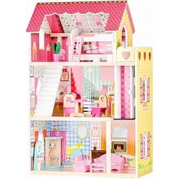 Ляльковий будиночок Ecotoys Малинова резиденція (4120)