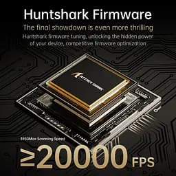 Бездротова миша ATTACK SHARK R11 ULTRA 42000 DPI, PAW3950 MAX, Carbon Fiber, 8K,Чорна - мініатюра 2