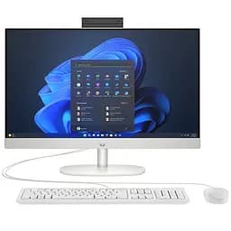 Компьютер персональный HP моноблок 240-G10 23.8' FHD IPS AG Intel i3-N300 8GB F512GB UMA WiFi кл+м 3р DOS белый (8T2Z6ES)