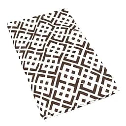 Простыня MirSon Abstract Brown бязь 180 x 220 см (2200013165286)
