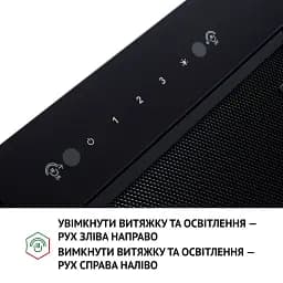 Витяжка повновбудована Perfelli BIS 58844 BL 1200 LED - мініатюра 7