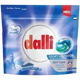 Капсулы Dalli Sport Outdoor 3в1, 24 шт.
