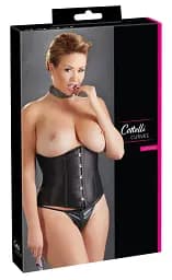 Корсет Cottelli Collection Underbust, 2XL (черный)