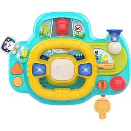 Развивающая игрушка Iggy Ziggy интерактивная Первый руль малыша (HE0541)