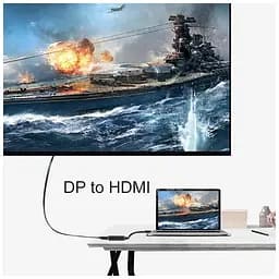 Перехідник DisplayPort Male to HDMI 4K Ultra HD Female ST-Lab (U-996-4K) - мініатюра 7