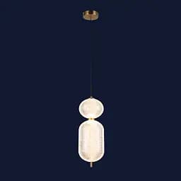 Світильник підвісний LED Levistella 79112100-2led CL, 13W, три режими, 400x150 мм, сучасний стиль для дому - мініатюра 2
