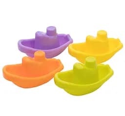 Игрушка для ванной Baby Team Лодочки, 4 шт. (8854)