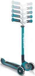 Самокат Globber Master Lights колеса з підсвіткою бірюзовий (662-105-2) - мініатюра 2
