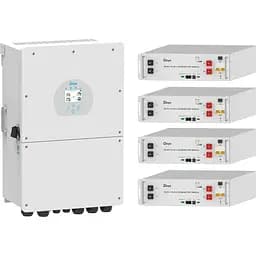 Система зберігання енергії Deye SUN-16K-SG01LP1 16kW + 4 АКБ SE-G5.1 Pro-B 20 kWh (51.2V/100Ah/5120Wh) [159523]