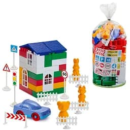 Конструктор Лідер №3, 100 деталей, 1-052