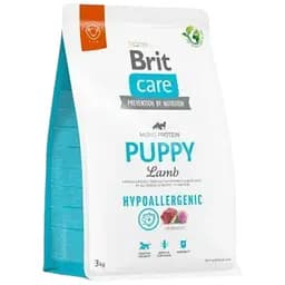 Сухой корм Brit Care Dog Hypoallergenic Puppy для щенков, гипоаллергенный с ягненком, 3 кг